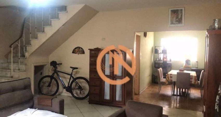 Sobrado Residencial à venda no Paraíso com mais de 200m2 de terreno
