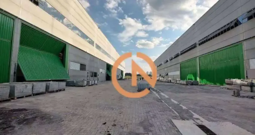 Galpão Comercial para locação, Parque Jaçatuba, Santo André - GA0149.