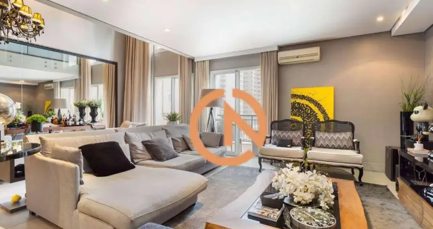 Apartamento de 2 quartos, 2 suítes, 2 vagas, em Moema Pássaros