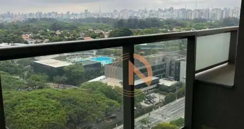 Apartamento novo em Moema com 1 quarto, uma vaga e lazer