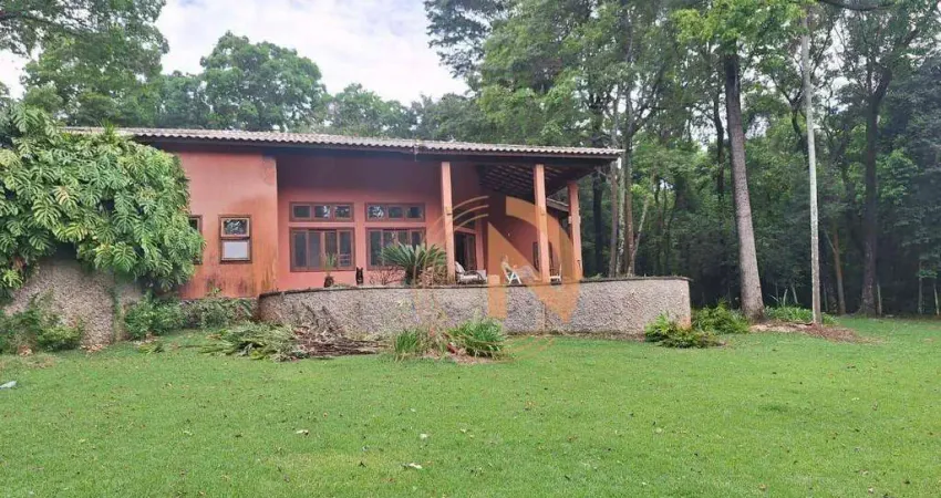 Sítio com 2 dormitórios à venda, 136054 m² - caguaçu - sorocaba/sp