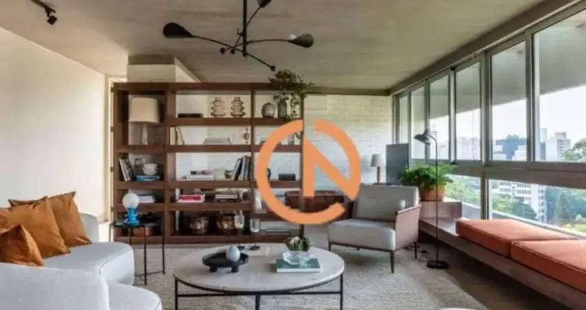 Apartamento de alto padrão, 4 quartos, 163m² , equipado e decorado– jardim paulista