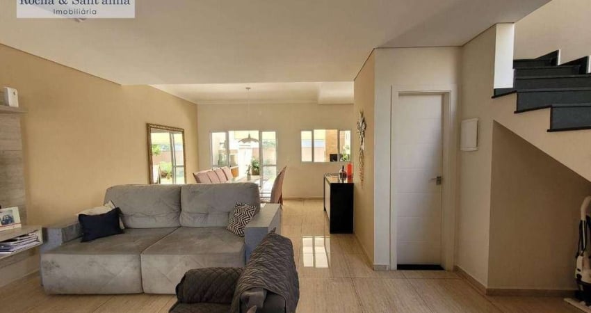Sobrado com 3 dormitórios à venda, 140 m² por R$ 855.000,00 - Jardim Park Real - Indaiatuba/SP
