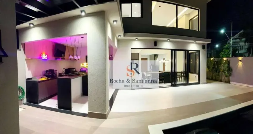 Sobrado com 3 dormitórios à venda, 285 m² por r$ 2.890.000,00 - jardim villa romana - indaiatuba/sp