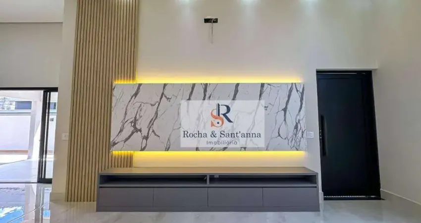 Casa em condomínio fechado com 3 quartos à venda na Avenida Ary Barnabé, Jardins Di Roma, Indaiatuba