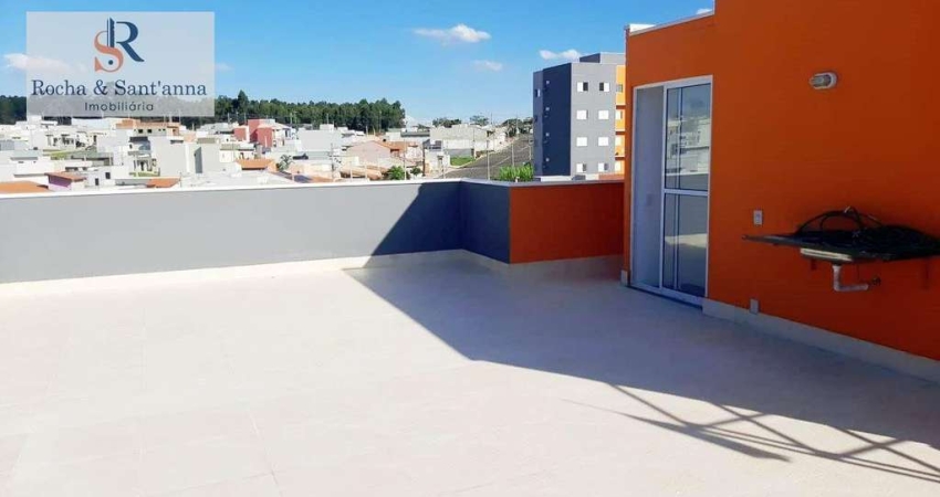 Cobertura 124 metros r$ 500.000 - jardim barcelona - indaiatuba/sp