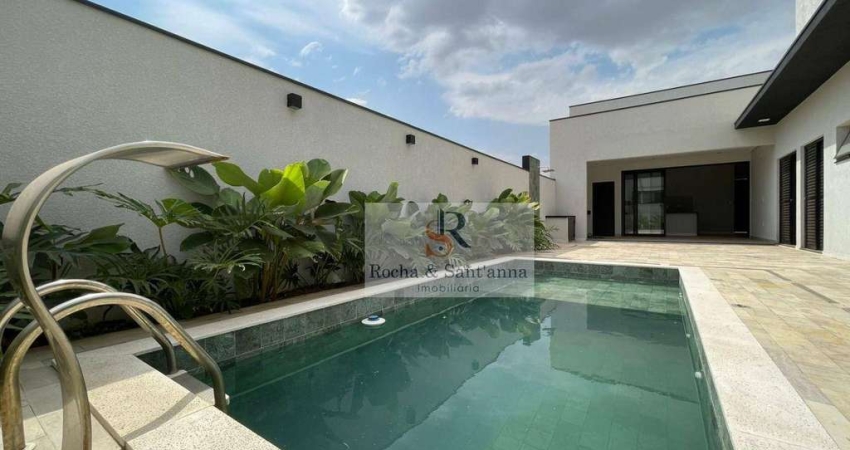 Casa com 3 dormitórios à venda, 186 m² por r$ 1.750.000,00 - condomínio residencial milano - indaiatuba/sp