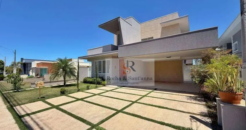 Sobrado com 3 dormitórios, 302 m² - venda por r$ 2.000.000,00 ou aluguel por r$ 9.566,59/mês - terra magna - indaiatuba/sp