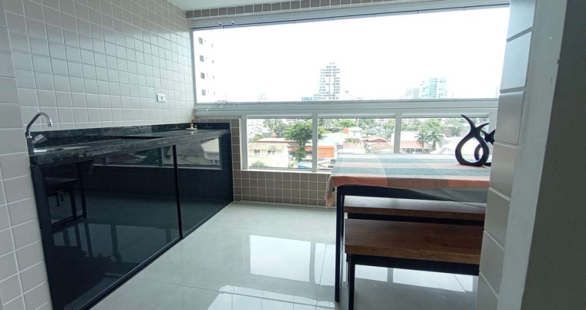 Lindo apartamento de 2 dormitórios com suíte a venda no Canto do Forte em Praia Grande