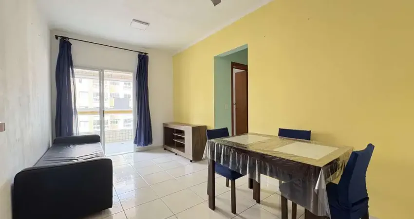 Apartamento com 1 dormitório com suiíte e SACADA GOURMET no Bairro Tupi em Praia Grande