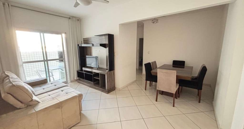 Apartamento para locação na Guilhermina, Praia Grande-SP: 2 quartos, 1 suíte, 2 salas, 2 banheiros, 1 vaga, 92m².