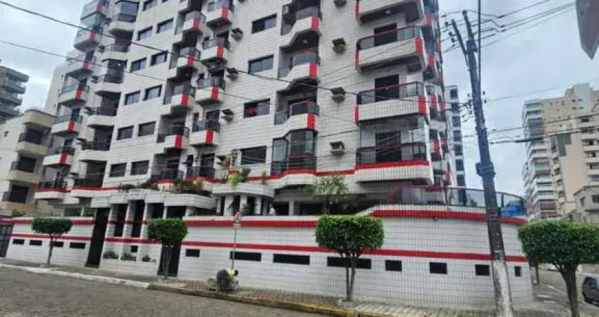 Apartamento à venda na Guilhermina, Praia Grande-SP: 2 dormitórios, 1 suíte, 1 vaga de garagem e 84m² de área, 3 varandas!