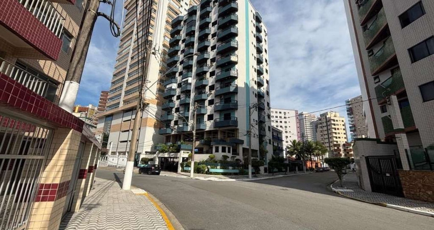 Apartamento à venda na Guilhermina, Praia Grande-SP: 1 quarto, 1 suíte, 1 sala, 1 banheiro, 1 vaga - 64m² de área. Imperdível!