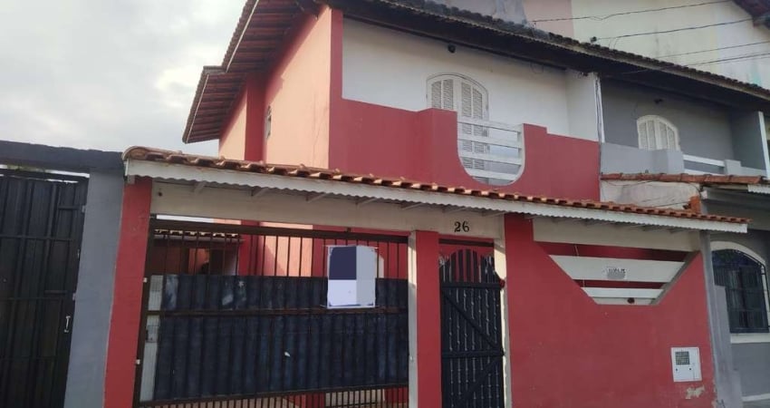 Aluguel de Casa na Aviação, Praia Grande-SP: 2 quartos, 1 sala, 2 banheiros, 1 vaga de garagem, 76,00 m² de área