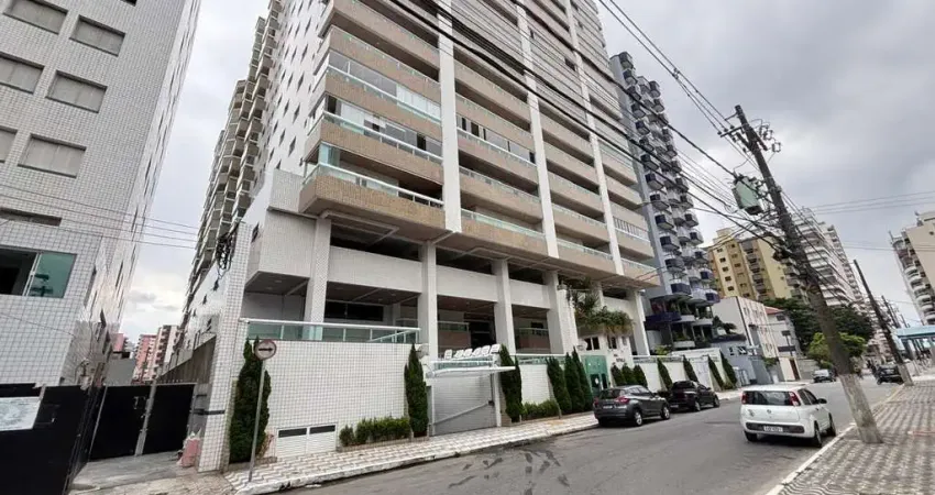 Apartamento à venda na Guilhermina, Praia Grande-SP: 2 dormitórios, 1 suíte, 2 salas, 1 banheiro, 1 vaga, 92m².