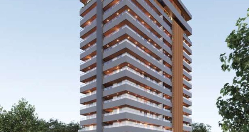 Apartamento à venda em Praia Grande-SP, Canto do Forte: 2 dormitórios, 2 suítes, 2 salas, 3 banheiros, 2 vagaS demarcada  de garagem, 101,54 m².