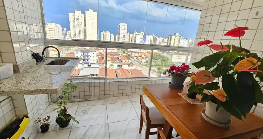 Imperdível: Apartamento à venda na Guilhermina, Praia Grande-SP! 2 quartos, 2 suítes, 1 vaga de garagem, 63m².