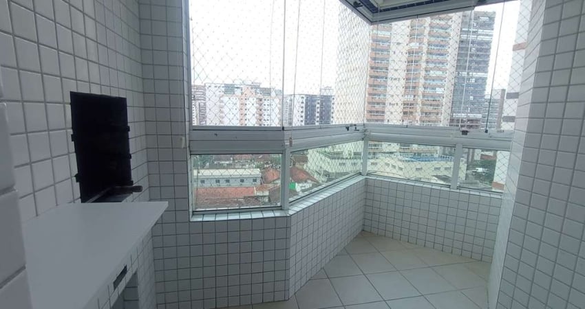 Amplo Apartamento para LOCAÇÃO de 2 dormitórios no Bairro Guilhermina em Praia Grande