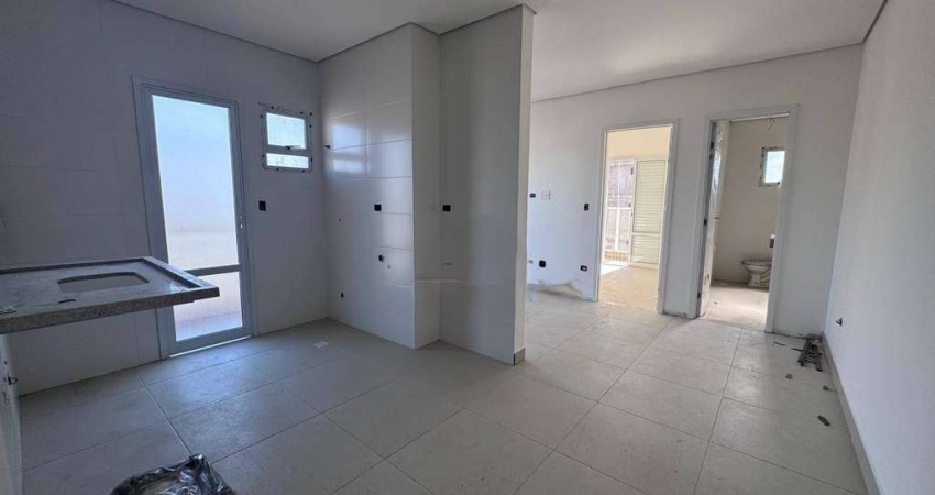 Apartamento à venda no Boqueirão, Praia Grande-SP: 1 quarto, 1 sala, 1 banheiro, 1 vaga, 46m². Venha conferir!