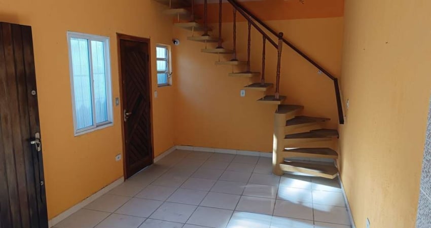 Aluguel de Casa no Mirim em Praia Grande-SP: 1 quarto, 1 suite, 1 sala, 60,00 m² de área!