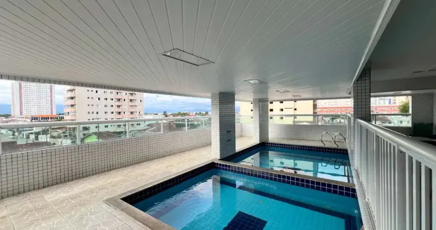 Apartamento à venda em Praia Grande-SP, Tupi: 2 quartos, 1 suíte, 1 sala, 2 banheiros, 1 vaga de garagem, 80m². Imperdível!