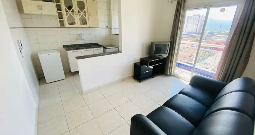 Excelente oportunidade! Apartamento à venda em Praia Grande-SP, Aviação. 1 quarto, 1 sala, 1 banheiro, 1 vaga, 40m².