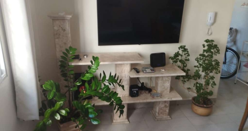 Apartamento à venda em Praia Grande-SP, bairro Ocian: 1 quarto, 1 sala, 1 banheiro, 1 vaga de garagem, 49,00 m² de área.
