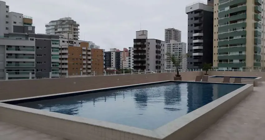 Apartamento para locação na guilhermina, praia grande-sp: 2 quartos, 1 suíte, 2 salas, 2 banheiros, 2 vagas, 77m².