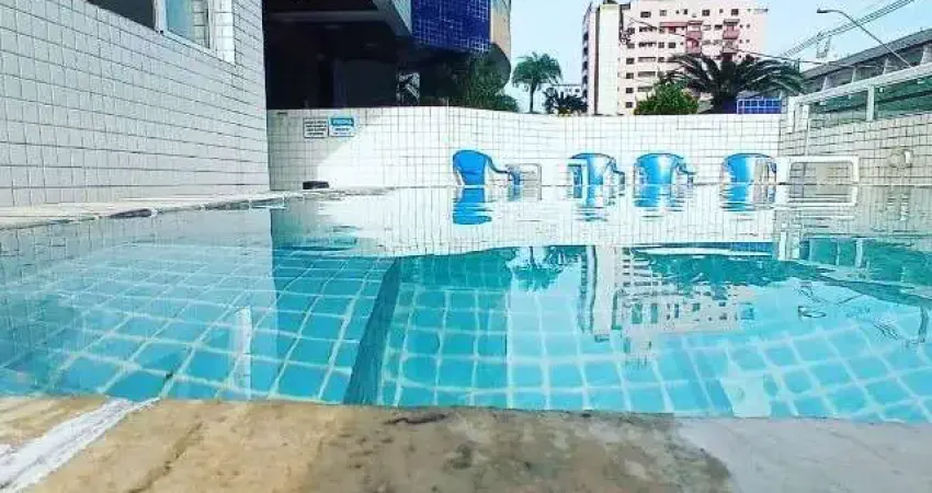 Amplo apartamento para locação de 2 dormitórios no bairro guilhermina em praia grande