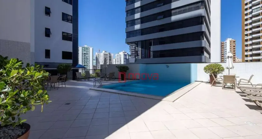 Aluga apartamento com 1 quarto, armários, varanda com reiki, otima localização, 61 m² por r$ 2.300/mês - pituba - salvador/ba