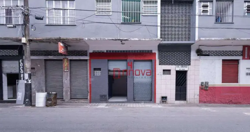 Aluga Loja Comercial frente de rua, com lavabo, sanitário e mezanino, 29 m² por R$ 1.500/mês - Ribeira - Salvador/BA