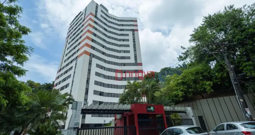 Aluga apartamento amplo, reformado, andar alto e ventilado, armários, 2 garagens, 94 m² por R$ 3.000/mês - Parque Bela Vista - Salvador/BA
