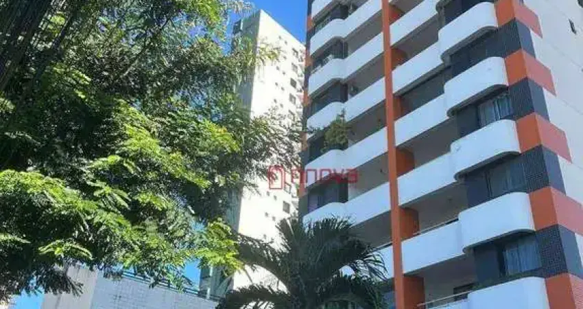 Aluga apartamento mobiliado com 1 quarto, varanda, armários, duas garagens, 43 m²  - Caminho das Árvores - Salvador/BA
