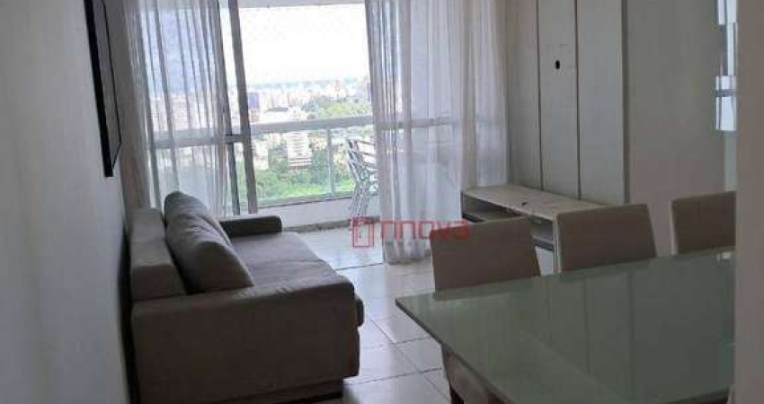 Apartamento com 3 dormitórios para alugar, 72 m² por R$ 5.576,25/mês - Horto Bela Vista - Salvador/BA