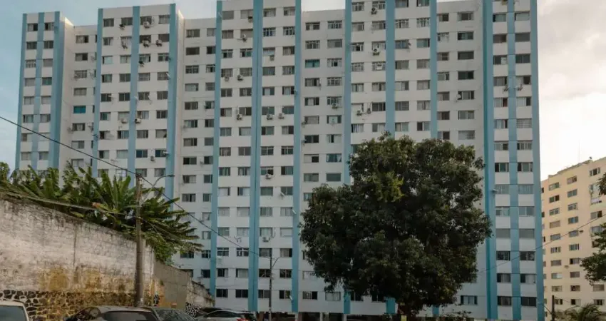 Aluga apartamento com 2 quartos, andar alto e ventilado, nascente total, 60 m² por r$ 1.500/mês - brotas - salvador/ba