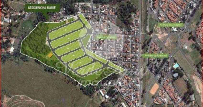 Terreno à venda no Jardim Residencial Veccon Buriti, Hortolândia 