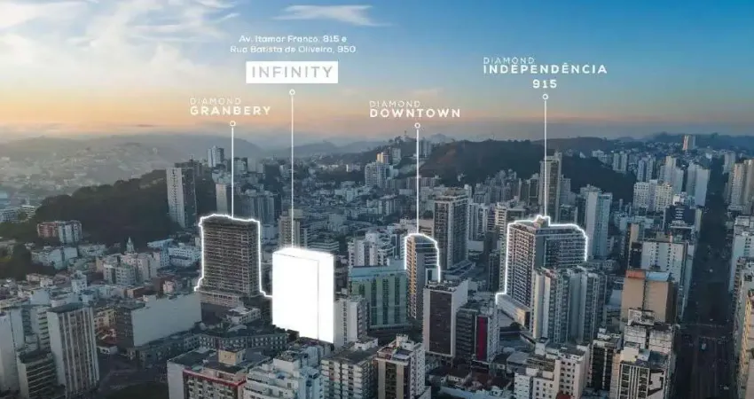 Apartamento Garden com 2 dormitórios à venda, 70 m² por R$ 449.000,00 - Centro - Juiz de Fora/MG