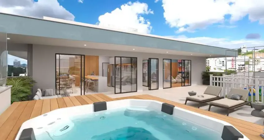 Apartamento com 2 dormitórios à venda, 54 m² por R$ 360.000,00 - São Mateus - Juiz de Fora/MG
