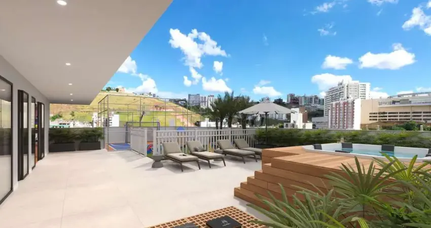 Apartamento com 2 dormitórios à venda, 53 m² por R$ 370.000,00 - São Mateus - Juiz de Fora/MG