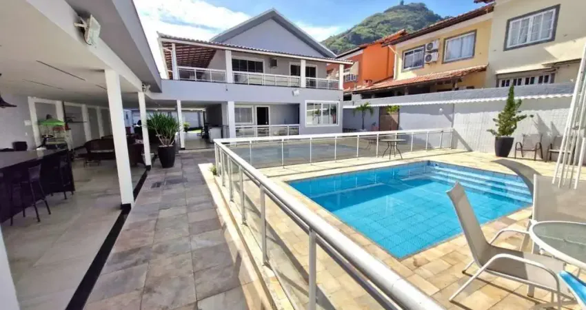 Casa em condomínio para venda em rio de janeiro, anil, 4 dormitórios, 1 suíte, 4 banheiros, 3 vagas