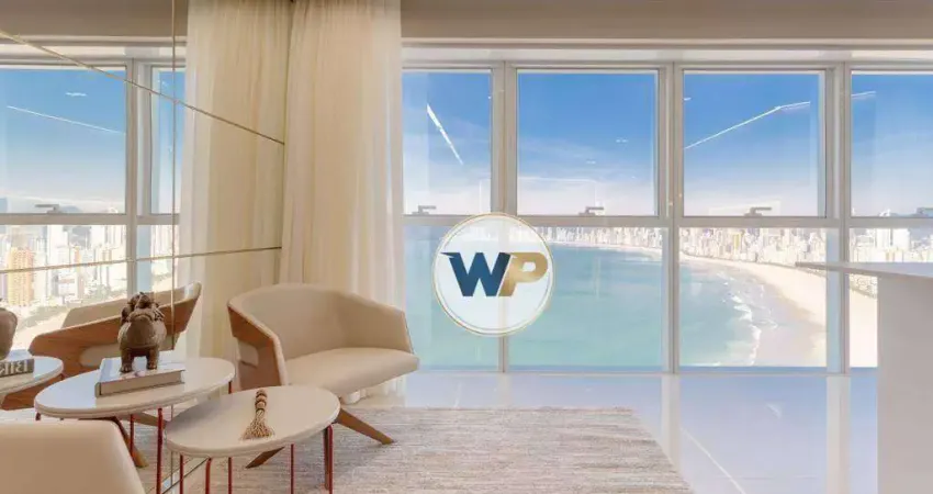 Apartamento no infinity coast para alugar, 183 m² frente mar - balneário camboriú/sc