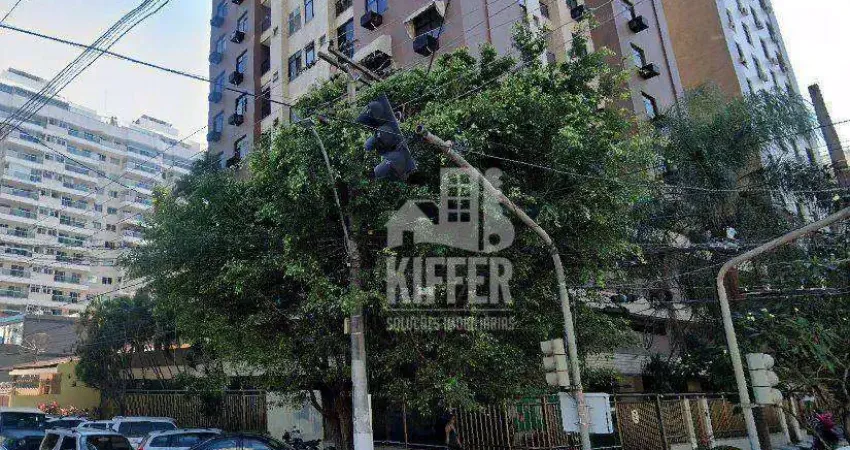 oportunidade em Icaraí com varanda, 2 qtos e garagem.