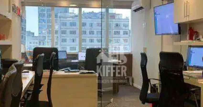 Sala Comercial Reformada no Centro de Niterói – Próxima ao Plaza, Fórum e Barcas