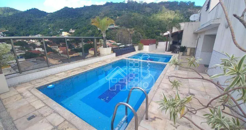Apartamento com 2 quartos para alugar, 80 m² por r$ 4.308/mês - são francisco - niterói/rj