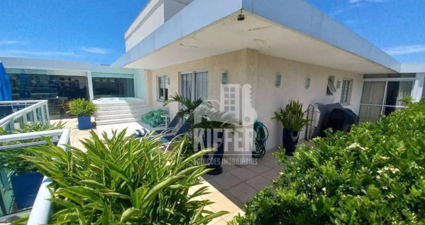 Cobertura de alto padrão porteira fechada em camboinhas – 264m² de sofisticação