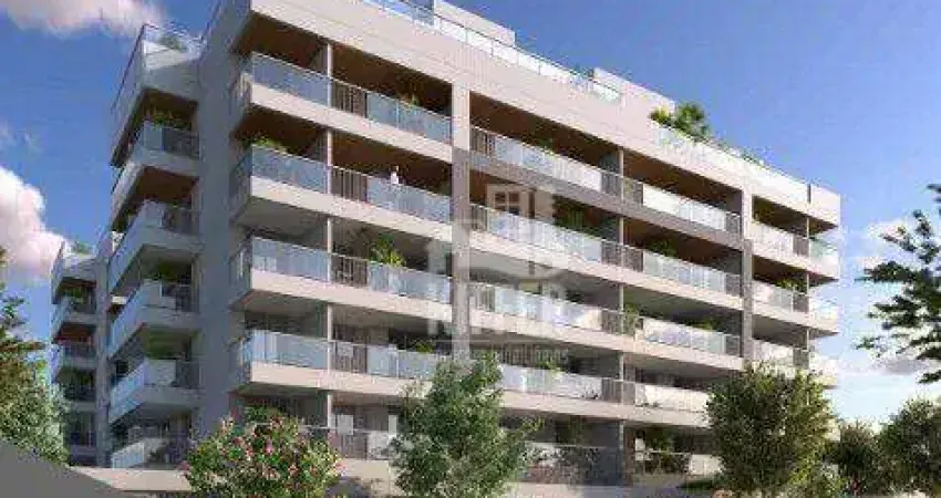 Apartamento com 1 dormitório à venda, 41 m² por r$ 480.000,00 - camboinhas - niterói/rj