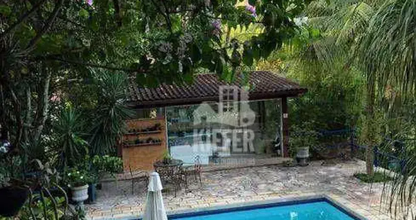 Casa de alto padrão em condomínio fechado – 5 quartos, lazer completo – itaipu, niterói