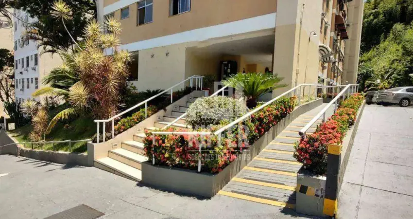 Apartamento com 2 dormitórios à venda, 60 m² por r$ 229.000,00 - santa rosa - niterói/rj