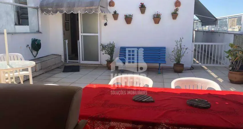 Cobertura com 4 dormitórios à venda, 216 m² por r$ 1.450.000,00 - icaraí - niterói/rj