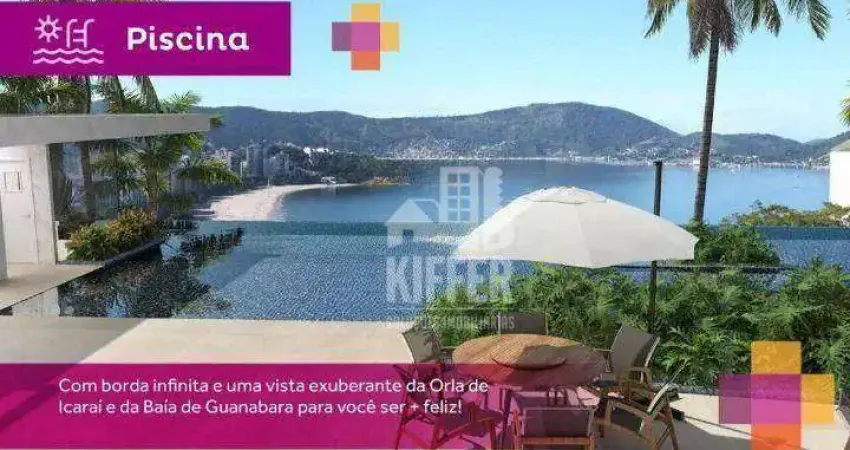 Studio com 1 quarto à venda, 40 m² por R$ 450.000 - Icaraí - Niterói/RJ